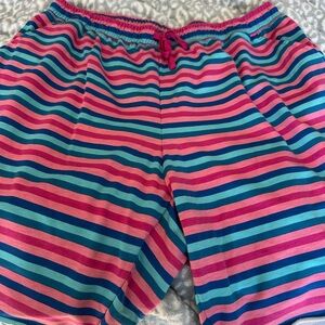 LuLaRoe Striped Pajama Bottoms - Pink, Blue, Green